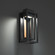 Dorne LED Outdoor Wall Sconce in Black & Aged Brass (281|WS-W57018-BK/AB) Dorne LED Outdoor Wall Sconce in Black & Aged Brass (281|WS-W57018-BK/AB)