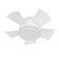 Vox 26''Ceiling Fan in Matte White (441|FH-W1802-26L-35-MW)