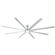 Hydra 120''Ceiling Fan in Titanium Silver (441|FR-W1805-120L35-TT)