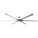 Loft 96'' Ceiling Fan in Painted Brushed Steel (71|6LFR96PBSD)