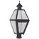 Boston Three Light Post Mount in Dark Brass (196|1013-DB-LT3-FST)