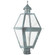 Boston Three Light Post Mount in Verdi Gris (196|1013-VG-LT3-CSG)