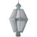 Boston Three Light Post Mount in Verdi Gris (196|1013-VG-LT3-SMG)