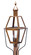 Boston One Light Post Mount in Antique Brass (196|1033-AB-CIM-CLR)