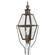 Boston One Light Post Mount in Dark Antique Brass (196|1033-DAB-CIM-CLR)