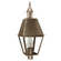 Boston One Light Post Mount in Dark Antique Brass (196|1133-DAB-CIM-CSG)
