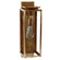 Downtown One Light Wall Lantern in Antique Brass (196|11631-AB-MED-CSG)