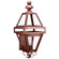 Boston One Light Wall Mount in Antique Copper (196|1221-AC-CIM-SMG)