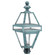 Boston One Light Post Mount in Verdi Gris (196|1223-VG-CIM-FST)