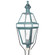 Boston Three Light Post Mount in Verdi Gris (196|1253-VG-LT3-FST)