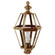 Boston One Light Post Mount in Antique Brass (196|1623-AB-CIM-SMG)
