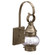 Cageless One Light Wall Mount in Dark Antique Brass (196|2011-DAB-MED-CSG)