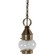 Cageless One Light Hanging Lantern in Dark Antique Brass (196|2012-DAB-MED-CLR)