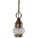 Cageless One Light Hanging Lantern in Dark Antique Brass (196|2012-DAB-MED-CSG)