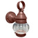 Cageless One Light Wall Mount in Antique Copper (196|2015-AC-MED-OPT)