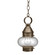 Cageless One Light Hanging Lantern in Dark Antique Brass (196|2022-DAB-MED-CLR)