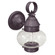 Cageless One Light Wall Mount in Dark Brass (196|2025-DB-MED-CSG)