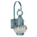 Cageless One Light Wall Mount in Verdi Gris (196|2031-VG-MED-OPT)
