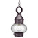 Cageless One Light Hanging Lantern in Dark Brass (196|2032-DB-MED-CSG)