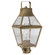 Uxbridge One Light Post Mount in Antique Brass (196|2243-AB-CIM-CSG)