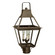 Uxbridge Three Light Post Mount in Dark Antique Brass (196|2243-DAB-LT3-CSG)