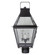 Uxbridge Three Light Post Mount in Dark Brass (196|2243-DB-LT3-CLR)
