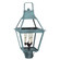 Uxbridge Three Light Post Mount in Verdi Gris (196|2243-VG-LT3-SMG)
