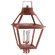 Uxbridge Three Light Post Mount in Antique Copper (196|2253-AC-LT3-SMG)