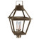 Uxbridge Three Light Post Mount in Dark Antique Brass (196|2253-DAB-LT3-CSG)