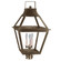 Uxbridge Three Light Post Mount in Dark Antique Brass (196|2253-DAB-LT3-SMG)