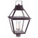 Uxbridge Three Light Post Mount in Dark Brass (196|2253-DB-LT3-FST)