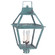 Uxbridge Three Light Post Mount in Verdi Gris (196|2253-VG-LT3-CLR)