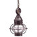 Onion One Light Hanging Lantern in Dark Brass (196|2512-DB-MED-CLR)