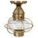 Onion One Light Flush Mount in Antique Brass (196|2524-AB-MED-CSG)