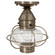 Onion One Light Flush Mount in Dark Antique Brass (196|2524-DAB-MED-CLR)