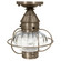 Onion One Light Flush Mount in Dark Antique Brass (196|2524-DAB-MED-OPT)
