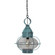 Onion One Light Hanging Lantern in Verdi Gris (196|2572-VG-MED-CLR)