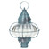 Onion Three Light Post Mount in Verdi Gris (196|2573-VG-LT3-OPT)