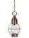 Bosc One Light Hanging Lantern in Antique Copper (196|2722-AC-MED-CLR)