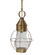 Bosc One Light Hanging Lantern in Antique Brass (196|2732-AB-MED-CLR)