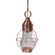 Bosc One Light Hanging Lantern in Antique Copper (196|2732-AC-MED-CSG)