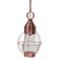 Bosc One Light Hanging Lantern in Antique Copper (196|2732-AC-MED-OPT)