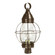 Bosc Three Light Post Mount in Dark Antique Brass (196|2743-DAB-LT3-CSG)