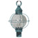 Round Three Light Post Mount in Verdi Gris (196|2843-VG-LT3-CLR)