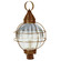 Round One Light Post Mount in Antique Brass (196|2863-AB-MED-OPT)