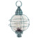 Round Three Light Post Mount in Verdi Gris (196|2863-VG-LT3-CLR)