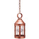 Heal One Light Hanging Lantern in Antique Copper (196|3312-AC-MED-CSG)