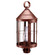 Heal One Light Post Mount in Antique Copper (196|3353-AC-CIM-CSG)