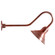 Barn One Light Wall Mount in Antique Copper (196|3429-AC-MED)