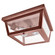 Flush Two Light Flush Mount in Antique Copper (196|4204-AC-MED2-FST)